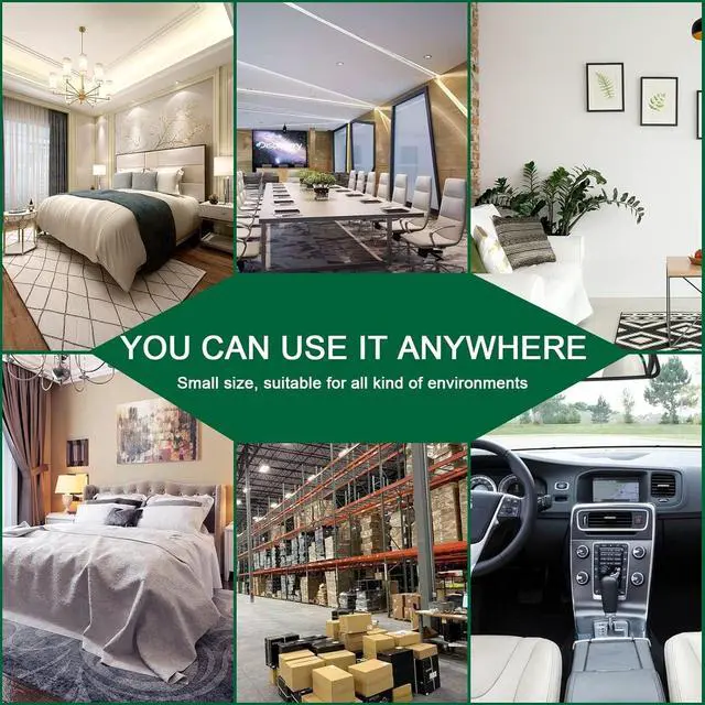 Alt view image 5 of 7 - 2024 New Hidden Camera Detector with Charger, 1080P WiFi Security Portable Camera, Mini Nanny Cam with Loop Working for Indoor Surveillance, No Audio up to 128GB SD Card (Not Included)