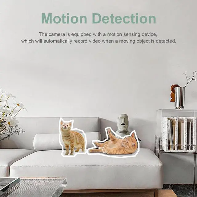 Alt view image 3 of 7 - Hidden Camera 1080P HD Video Recorder with Motio Detection Loop Recording Security Nanny Cam Video-Only Camera for Home/Office, No WiFi Function