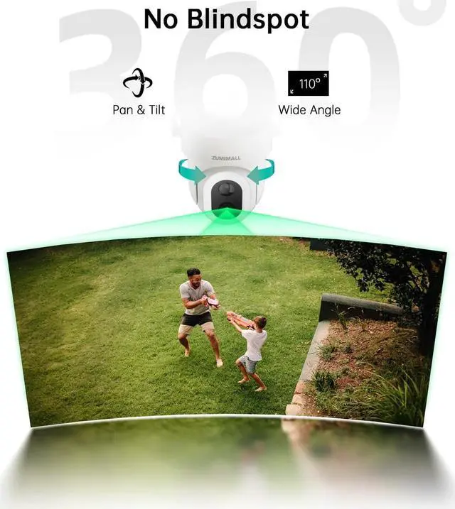 Alt view image 5 of 7 - ZUMIMALL 2K Security Cameras Wireless Outdoor 4 Packs with 5MP Cameras for Home Security