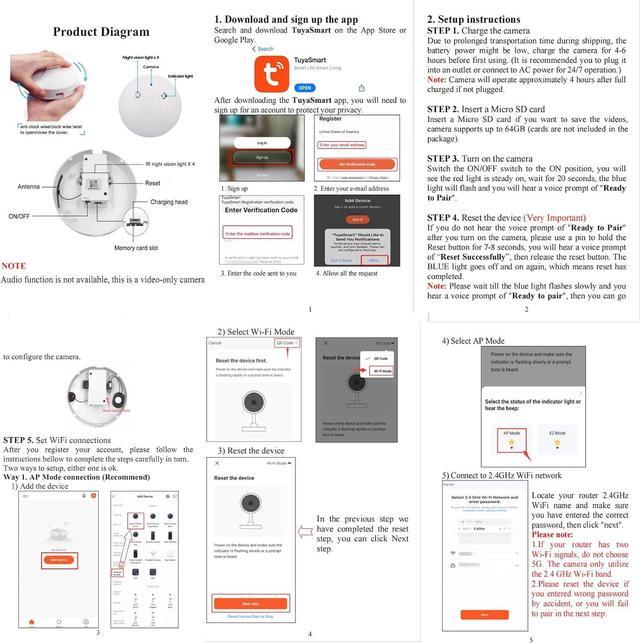 Alt view image 7 of 7 - Mini Detector Camera, HD 1080P Wireless Security Nanny Cam Smoke Detector Camera with Motion Detection/Night Vision/Remote View for Home and Office Surveillance, No Audio