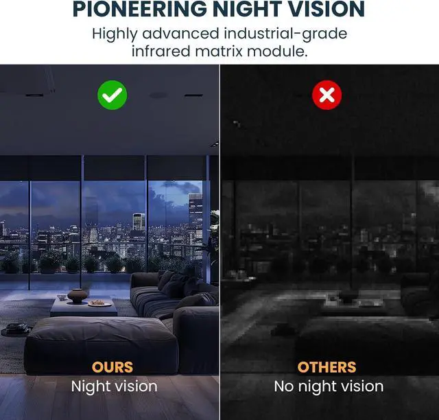 Alt view image 4 of 6 - Mini 2K HD Video 4K Photo Covert Nanny Cam Security Camera with 64G Card, Small Camera with Night Vision Motion Detection