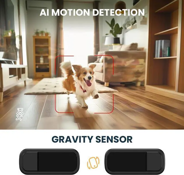 Alt view image 5 of 6 - Mini 2K HD Video 4K Photo Covert Nanny Cam Security Camera with 64G Card, Small Camera with Night Vision Motion Detection