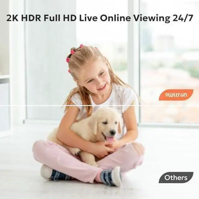 Alt view image 2 of 7 - owltron Security Camera Indoor, 360 Pan/Tilt Home Camera with Motion Detection, Pet Camera with Phone App, 2K Baby Monitor with Night Vision WiFi Camera-Two Way Audio, Work with Alexa, 4 Pack