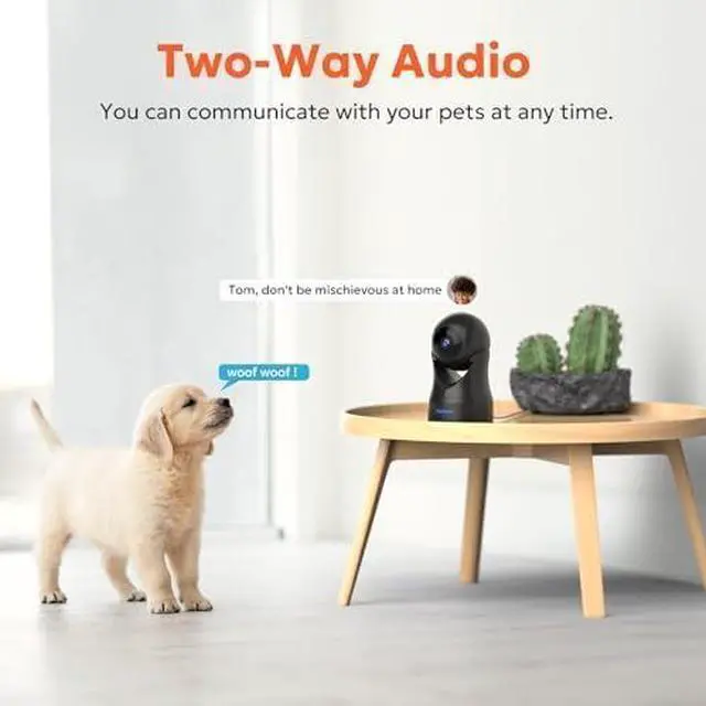 Alt view image 6 of 7 - owltron Security Camera Indoor, 360 Pan/Tilt Home Camera with Motion Detection, Pet Camera with Phone App, 2K Baby Monitor with Night Vision WiFi Camera-Two Way Audio, Work with Alexa, 4 Pack