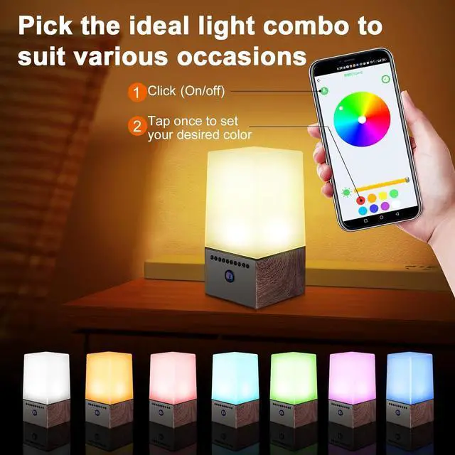 Alt view image 6 of 7 - Indoor Camera Home Security Camera with Night Light, Night Vision Motion Detection, 24/7 Recording, SD/Cloud Storage-WiFi Camera Baby Monitor Nanny Cam Pet Camera (Black)