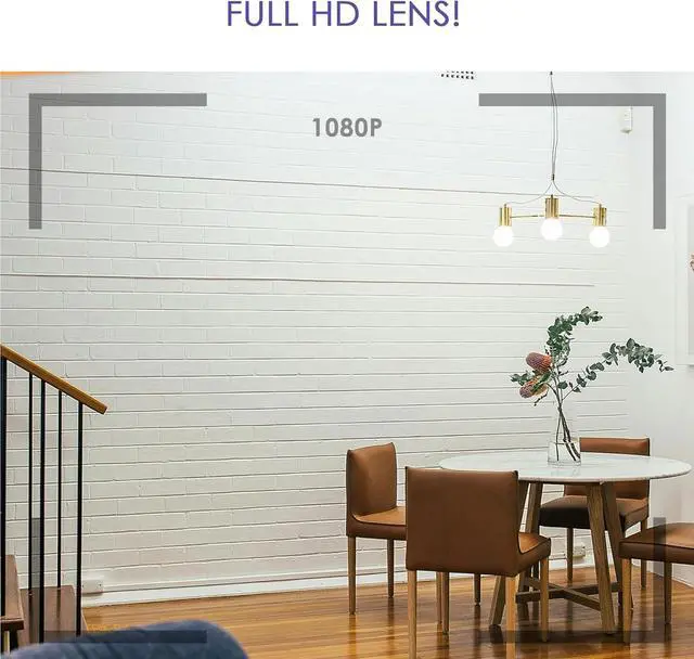 Alt view image 3 of 5 - Hidden Camera Detector Wall Clock 1080P No WiFi Security Camera Nanny Cams Video Recorder with Motion Detection, No Audio Home/Office Surveillance