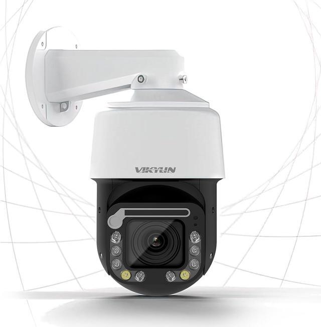 4k Ptz Outdoor Camera 18x Zoom With Wiper Ai Human/vehicle Detection