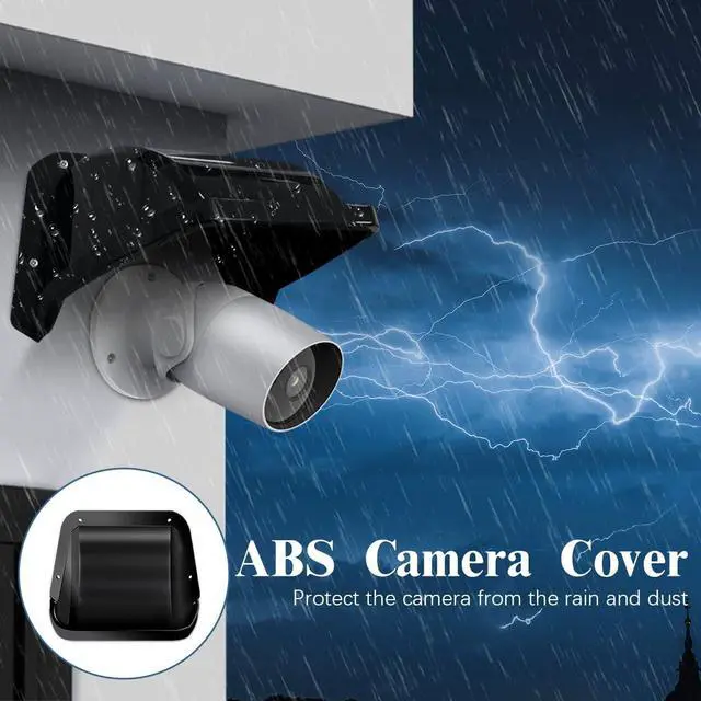 Alt view image 4 of 7 - Universal Security Camera Sun Rain Cover Shield Cover Shield for Surveillance Camera Protective Roof for Dome/Bullet Outdoor Camera