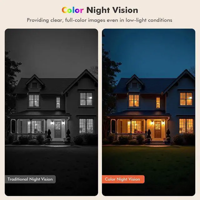 Alt view image 4 of 7 - Dzees Wireless Security Camera Outdoor with Magnetic Mount, 4MP Battery Powered Security Cameras Wireless Outdoor for Home Security, AI Motion Detection/2-Way Talk/Color Night Vision/Ip66/Cloud-2-Pack