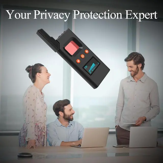 Alt view image 6 of 6 - Camera Detector Camera Finder Bug Detector, Magnetic Locator Multi-Functional Device for Privacy Protection for Car Hotels Office Home Travel