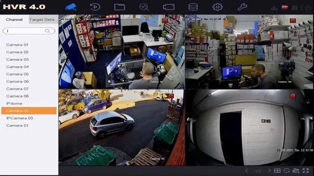 Alt view image 3 of 7 - DS-7608NI-Q2/8P H.265 8 Channel PoE 4K 8MP Network Video Recorder NVR, Plug & Play, International Original English Version, Compatible with Hik-Connect, Hard Drive Not Included