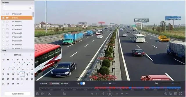 Alt view image 4 of 7 - DS-7608NI-Q2/8P H.265 8 Channel PoE 4K 8MP Network Video Recorder NVR, Plug & Play, International Original English Version, Compatible with Hik-Connect, Hard Drive Not Included