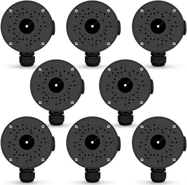Main image of (New Upgrade) Security Camera Junction Box,Universal IP Camera Mount,Security Camera Bracket Outdoor,Metal Aluminum Waterproof Security Camera Mount,Blink Camera Mount New Upgrade