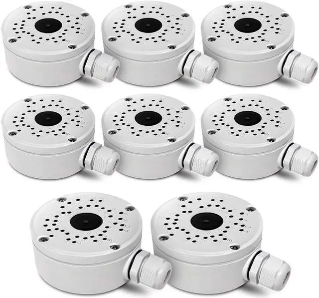 Main image of (New Upgrade) Security Camera Junction Box,Universal IP Camera Mount,Security Camera Bracket Outdoor,Metal Aluminum Waterproof Security Camera Mount,Blink Camera Mount