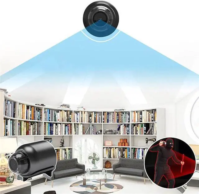 Alt view image 3 of 7 - Mini Wireless WiFi Camera 1080p Hd,Mini Camera,Hidden Camera for Home,Mini Camera with Audio and Video Recording for Home Office Store Warehouse (4pcs)