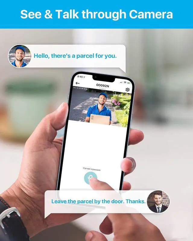 Alt view image 3 of 7 - Gadpiparty ZOSI 4K PoE Security Camera System,8 Port Gigabit PoE Switch with 2 Gigabit Uplink Port