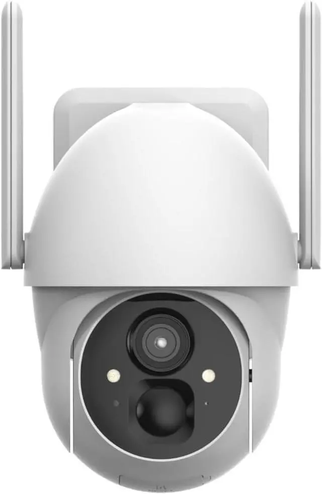 Alt view image 2 of 7 - Solar Security Camera Outdoor Wireless, 2K Home/Outdoor Security Cameras Wireless, 2.4 GHz 360° Solar Security Cameras, No Blind Spots, PIR Motion Detection, 2-Way Audio, Security Camera