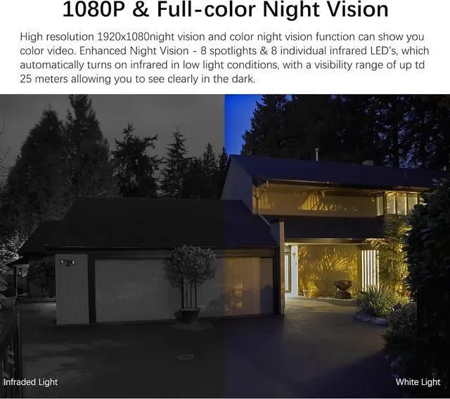 Alt view image 6 of 7 - 4G Low-Powered Solar Security Camera Outdoor, 2K No WiFi Dual Lens Linkage Security Cameras for Home Security, 2-Way Talk Cameras with PIR Motion Detection, Color Night Vision, IP66 (Black)