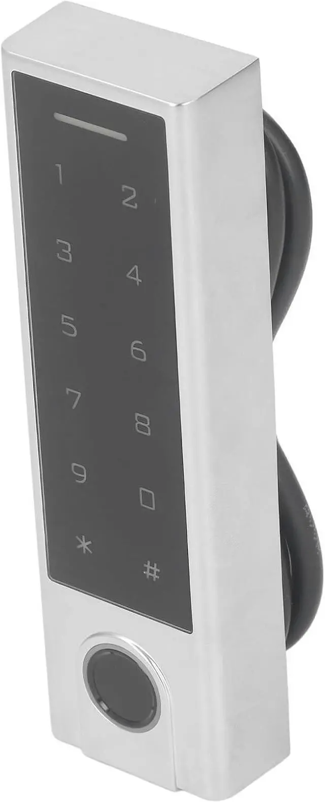 Alt view image 5 of 7 - IP66 Access Reader - BT Fingerprint Access Controller and Metal Keypad - Compatible with EM Card 125KHz 13.56MHz - Wiegand Input Output with 1000 User Capacity
