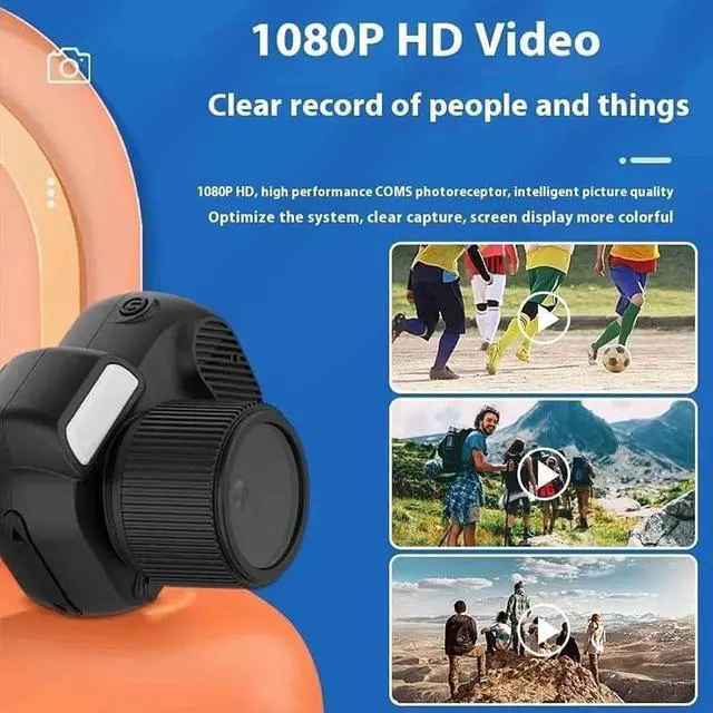 Alt view image 6 of 7 - 2024 New Keychain Camera, Mini Camera Keychain , Retro mini pixel camera, Portable Camera Keychain, 1080P HD Mini Sport Camera, Key Chain Mini Camera with Eight Filters, 100 Mins Battery Life (1pc)