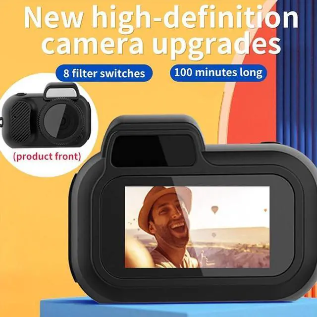 Alt view image 2 of 7 - 2024 New Keychain Camera, Mini Camera Keychain , Retro mini pixel camera, Portable Camera Keychain, 1080P HD Mini Sport Camera, Key Chain Mini Camera with Eight Filters, 100 Mins Battery Life (1pc)