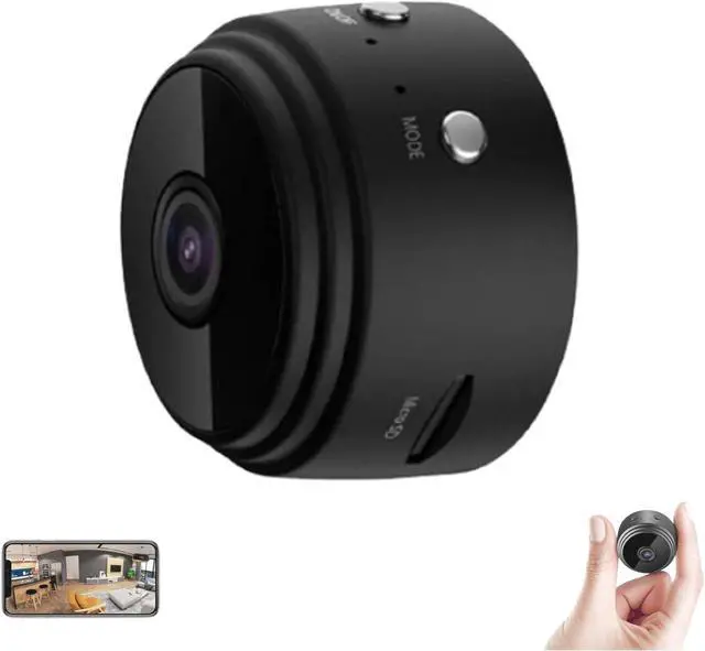 Main image of Hidden Camera,Mini Magnetic Security Camera,Mini Camera Hidden Camera 1080p HD,Mini Camera Wireless,Mini Security Camera for Indoor Outdoor (Black,1pcs)