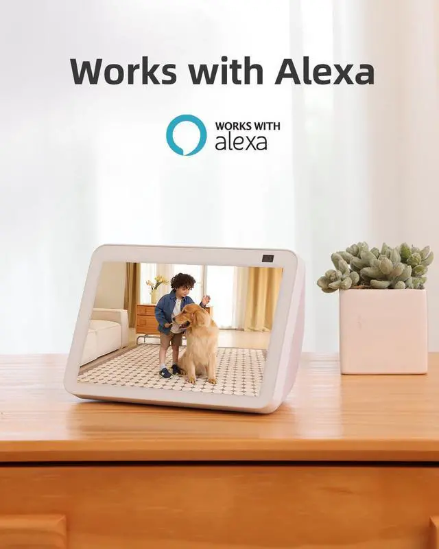 Alt view image 6 of 6 - Noorio Indoor Security Camera, 2K&4K Pan-Tilt 360° View WiFi Cameras for Baby Monitor, Motion Detection Pet Camera, Night Vision, Work with Alexa