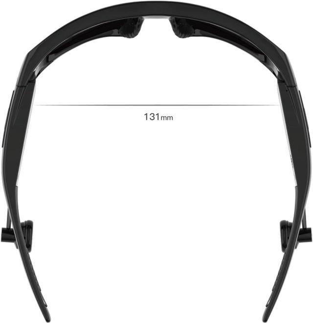 Alt view image 6 of 7 - Full HD 1080P Camera Glasses with Bluetooth Headset Wearable Camera for Android Smartphone Polarized Sunglasses UV400