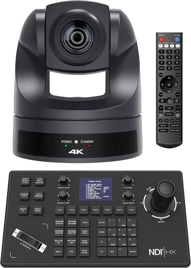 Main image of 4K PTZ Camera 20X USB3.0/HDMI/RJ45 PoE PTZ Conference Room Camera