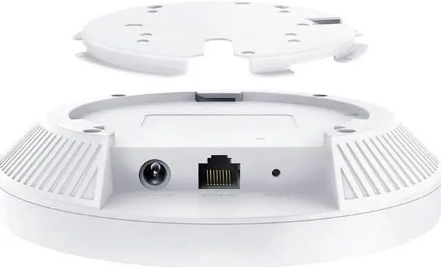 Alt view image 4 of 6 - TP-Link AX3000 Ceiling Mount Wi-Fi 6 Access Point, Wireless, 160 MHz, 2.5Gbps Ethernet Port, Cloud Management, Omada Mesh Technology, Seamless AI Circulation, PoE+ Powerful, WPA3 Security
