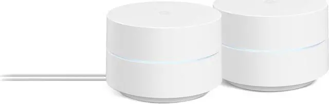Main image of Google WiFi - AC1200 - Mesh WiFi System - WiFi Router - 3000 Sq Ft Coverage - 2 Pack