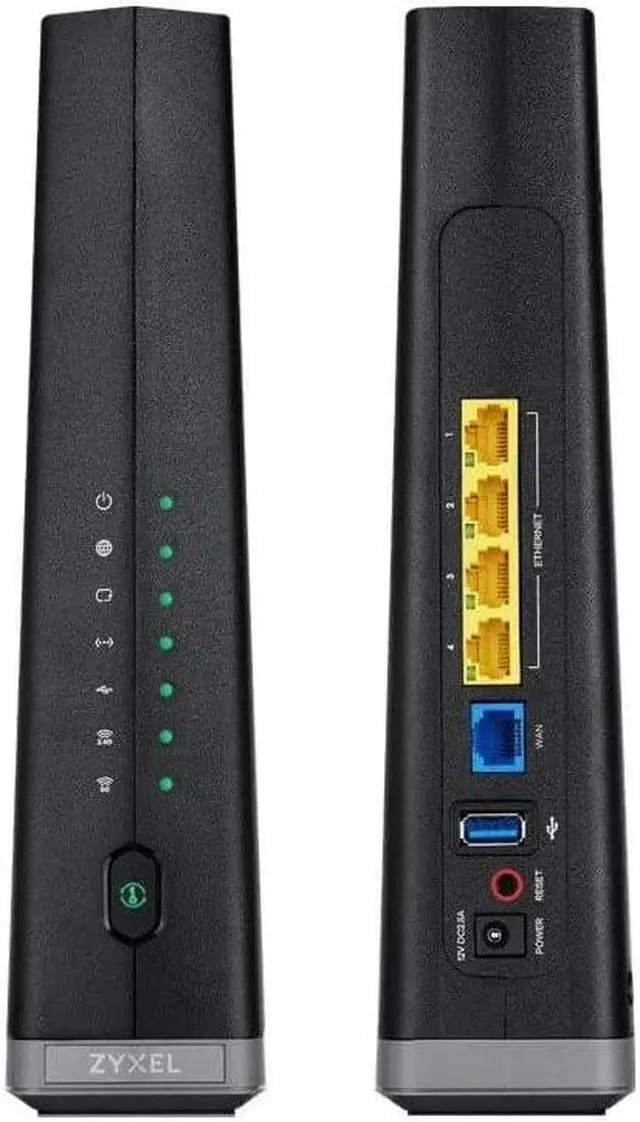 Main image of ZYXEL C3510XZ 6 Gigabit Ethernet Gateway Modem/Router for Fiber Internet - Will not Work with DSL - Compatible with CenturyLink