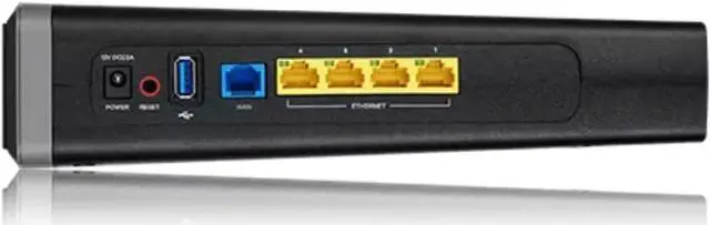 Alt view image 6 of 7 - ZYXEL C3510XZ 6 Gigabit Ethernet Gateway Modem/Router for Fiber Internet - Will not Work with DSL - Compatible with CenturyLink