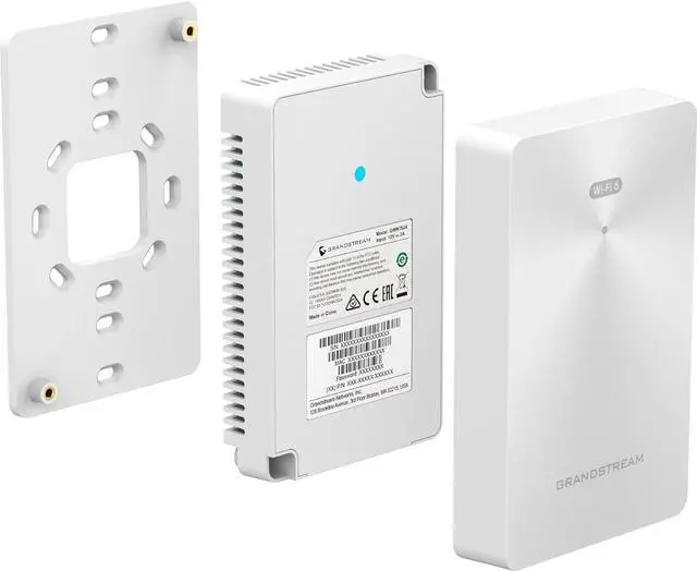 Alt view image 3 of 5 - Grandstream Hybrid 802.11ax Wi-Fi 6 in-Wall AP (2x2 2.4 GHz, 4x4 5.0 GHz) GWN7661
