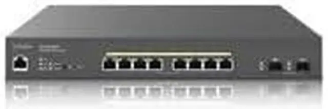 Alt view image 2 of 2 - EnGenius Cloud Managed ECS2510FP 8-Port Multi-Gigabit L2+ PoE+ Switch with 240W & 2 SFP+ Uplink Ports