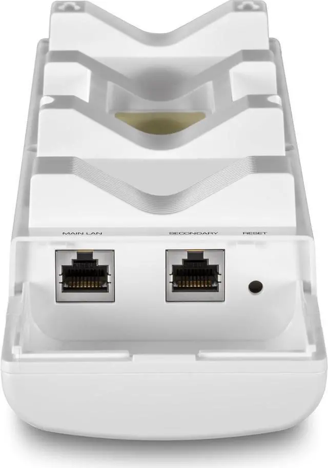 Alt view image 7 of 7 - TRENDnet 14 dBi WiFi 6 AX1200 Outdoor Directional PoE Access Point, TEW-940APBO, 5GHz WiFi 6 Point-to-Point Bridge, 1 x Gigabit PoE (in) Port, and 1 x Gigabit Port, 14 dBi Directional Antenna, White
