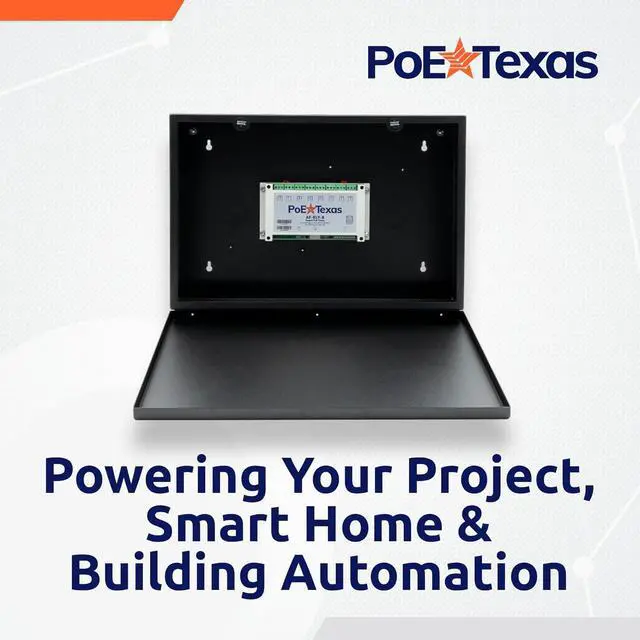 Alt view image 2 of 6 - PoE Texas 8 Channel PoE-Enabled Relay Controller - 8 Channel Output + Input Network PoE Powered Relay Module - DIY Easy to Program Smart Switch - Office and Home Automation Hubs