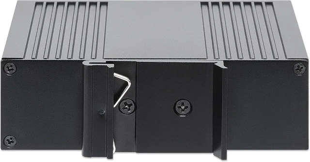 Alt view image 6 of 7 - Intellinet Industrial Gigabit PoE++ Injector, 90W, 802.3bt, DIN-Rail Mount