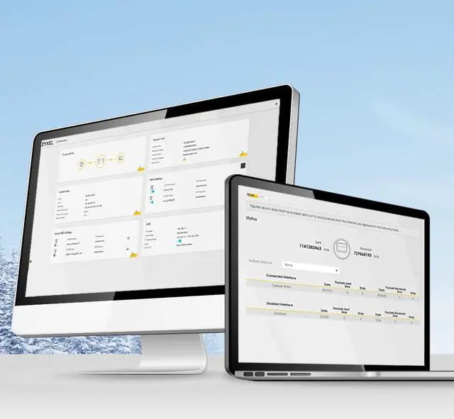 Alt view image 5 of 7 - Zyxel 4G LTE-A Cat.6 Router with PoE | Nebula Cloud Management | LTE7461N |Outdoor Design for Reliable Connection | Heavy Duty IP68 Enclsoure | 300Mbps | Remote Management | Easy Installation