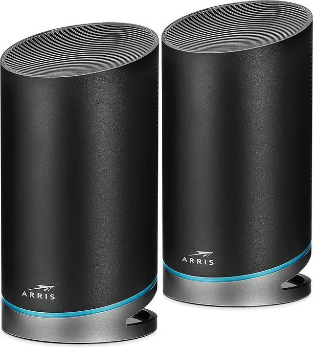 Alt view image 2 of 7 - ARRIS Surfboard mAX Pro W133 Tri-Band Mesh Wi-Fi 6 System & T25 DOCSIS 3.1 Gigabit Cable Modem | Comcast Xfinity Internet & Voice | Two 1 Gbps Ports | 2 Telephony Ports