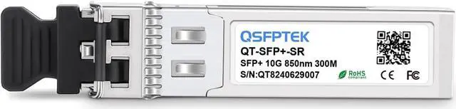 Alt view image 5 of 7 - 10G Mini Media Coverter, 10 Gigabit Fiber to 10Gb Copper UTP Media Converter with 10Gb SFP+ SR Transceiver, 10Gbase-SR SFP+ Ethernet Module