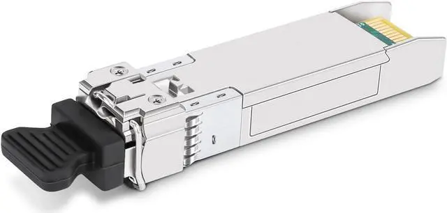 Alt view image 6 of 7 - 10G Mini Media Coverter, 10 Gigabit Fiber to 10Gb Copper UTP Media Converter with 10Gb SFP+ SR Transceiver, 10Gbase-SR SFP+ Ethernet Module