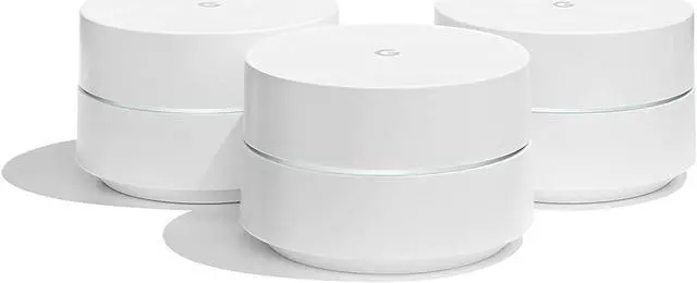 Main image of Google Whole Home Mesh Wi-Fi System (set of 3) [US Version]