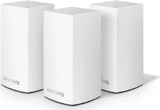 Main image of Linksys Velop Mesh Home WiFi System, 4,500 Sq. ft Coverage, 30+ Devices, Speeds up to (AC1300) 1.3Gbps - WHW0103