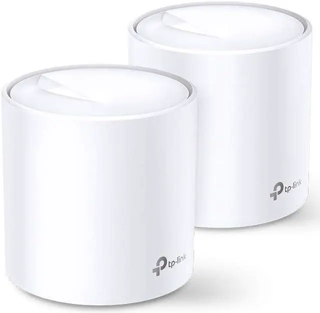 Main image of TP-Link WiFi 6 Mesh WiFi, AX3000 Whole Home Mesh WiFi System (Deco X60) - Covers up to 5000 Sq. Ft., Replaces WiFi Routers and Extenders, Parental Control, 2-pack