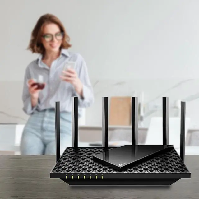 Alt view image 2 of 7 - TP-Link AX5400 WiFi 6 Router (Archer AX73)- Dual Band Gigabit Wireless Internet Router, High-Speed ax Router for Streaming, Long Range Coverage, 5 GHz