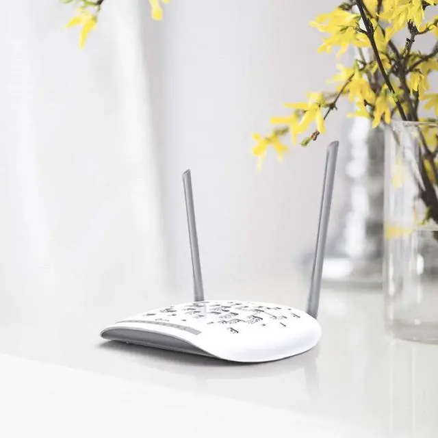 Alt view image 2 of 7 - TP-LINK TD-W8961N 300Mbps fixed Antenna Wireless N ADSL2+ Modem RouterTD-W8961N 300Mbps fixed Antenna Wireless N ADSL2+ Modem Router