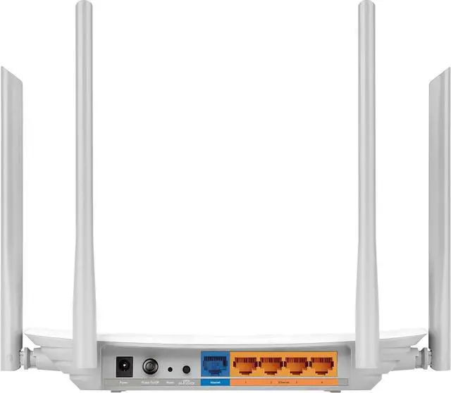 Alt view image 2 of 4 - TP-Link Archer C50 Wireless Dual Band Router (White)