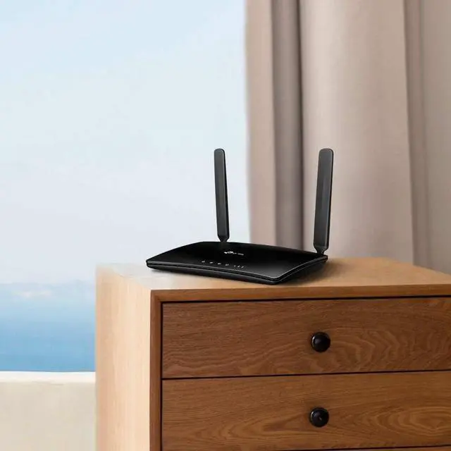 Alt view image 5 of 5 - TP-Link TL-MR150, N300 Mbps 4G/3G SIM Slot, Connectivity up to 32 Devices, No Configuration Required, Support Guest Network and Parental Control, Wireless 4G LTE Router