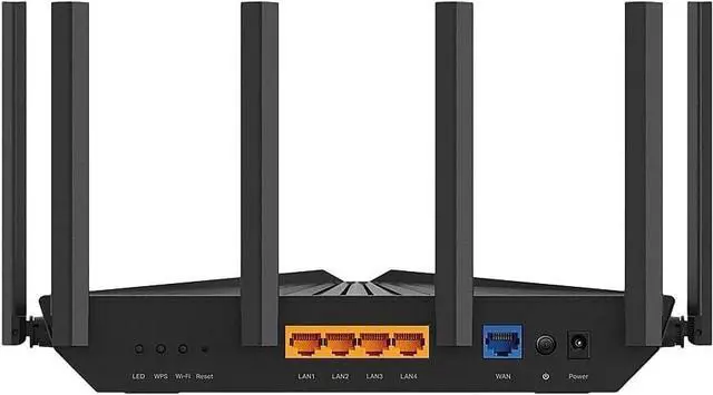 Alt view image 4 of 4 - TP-Link Archer ax4400 Wireless and ethernet Router, 5 Ports, Dual-Band 2.4 ghz/5 ghz